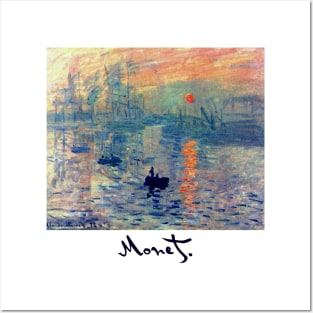 Impressions of Sunrise by Claude Monet Posters and Art